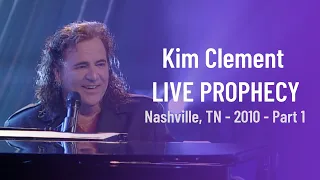 Kim Clement LIVE PROPHECY & WORSHIP - Nashville, TN - 2010  - Part 1