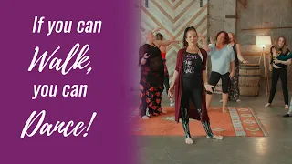 If you can walk, you can do this dance workout