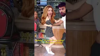 Shakira bailando bachata con Piqué #shorts