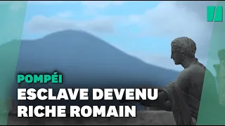 La tombe d'un ancien esclave devenu riche découverte à Pompéi