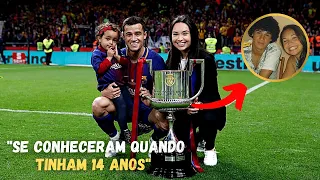 JOGADORES QUE ESTÃO COM A MESMA MULHER DESDE A ADOLESCÊNCIA!!