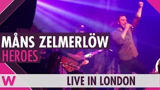 Måns Zelmerlöw "Heroes" LIVE @ O2 Academy Islington in London