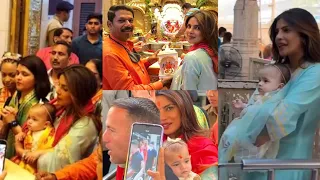 Priyanka Chopra Takes Daughter Malti  For Darshan To Siddhivinayak Temple | Priyanka Chopra