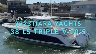 2023 Tiara Yachts 38 LS walk through