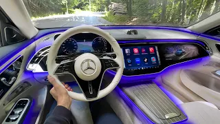 NEW 2024 Mercedes E-Class! POV Driving The Best Mercedes Right NOW? Interior Exterior Review W214