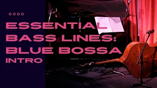 How to Play Harmonics and the "Blue Bossa" Intro on Upright Bass