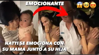 Natti Natasha llora Al Ver Su Hija Vida Isabelle En Brazos De Su Abuela Mamá En Vivo Pasó Esto