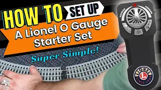 How To Set Up A Lionel Starter Set!