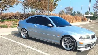 BMW E46 on M parallel Wheels 18x8 & 18x9.5 ( staggered )