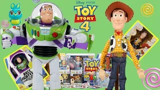Abriendo Muchísimos Juguetes de Toy Story 4 - Parte 4 Woody y Buzz de colección Mini Figuras Serie 2