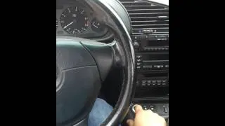 E36 with engine start / stop button from an e92