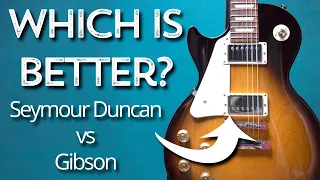 Seymour Duncan JB vs Gibson Burstbucker Pro - Gibson Les Paul Studio