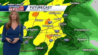 Video- Tracking Impact Weather With Heavy Rain And Strong Wind Monday PM