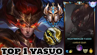 Wild Rift Yasuo - Top 1 Yasuo Gameplay Rank Challenger