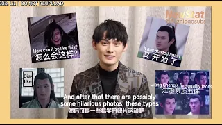 [ENG SUB] 191125 Wang Zhoucheng Interview (汪卓成) - The Untamed Jiang Cheng