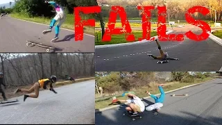 CRAZY LONG BOARD FAIL/BAIL COMPILATION!!! | WITH LINKS! #trending