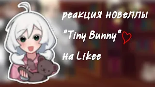 ✩..•✧реакция новеллы "Tiny Bunny" на Likee и TT (TT из ютуба)✧•..✩