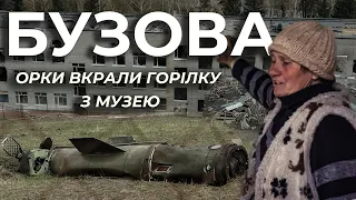 Buzova: destroyed school, Tochka-U in the backyard and shelled maternity hospital