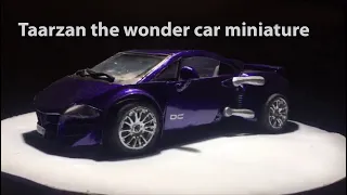 How to make a Taarzan the Wonder Car miniature,  how to make a Tarzan car with waste material