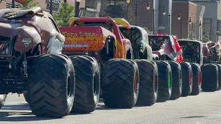 Monster Jam Birmingham Alabama 2024 Truck Procession