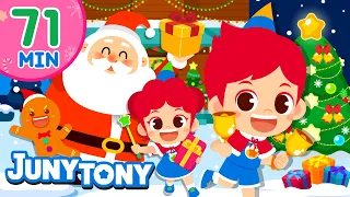 Mejores Canciones Y Cuentos de Navidad para Niños | Villancicos Navideños | JunyTony en español