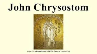 John Chrysostom