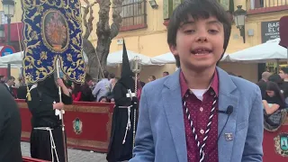 Viernes Santo en la Semana Santa de Sanlúcar de Barrameda 2023, con Gael