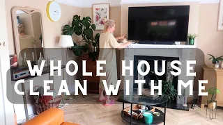 WHOLE HOUSE DEEP CLEAN WITH ME / PRE HOLIDAY CLEAN