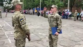 ВИХОВАНЦІ 198-го НАВЧАЛЬНОГО ЦЕНТРУ ВМС ЗС УКРАЇНИ СКЛАЛИ ВІЙСЬКОВУ ПРИСЯГУ