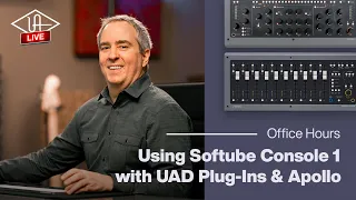 Using Softube Console 1 with UAD Plug-Ins & Apollo