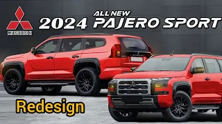 2024 Mitsubishi Pajero sport Unveiled: A New Generation!!