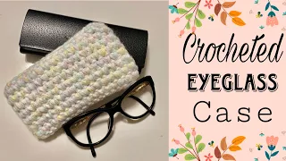 #25 How-to 🧶 Eyeglass Case (Sc & Long Sc) in SLOW MOTION #learntocrochetinjustoneday