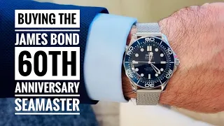 Buying the OMEGA James Bond 60th Anniversary Seamaster #BondWatch