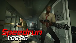 Left 4 Dead 2 Speedrun in 1:09:25 | Main Campaigns Solo | Any Difficulty