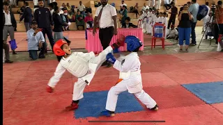 Avika (Aka-Red) - Semi final Kumite “Golden Belt National Karate Championship “