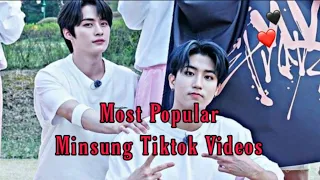 Most Popular Minsung Tiktok Videos | Minsung Tension Part 1