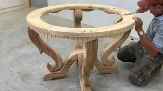 Best Woodworking Skills To Create Perfect Curves - Luxury Lounge Interior Design Will Surprise You