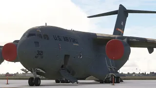 First look at the FREE Delta Simulations Boeing C-17 Globemaster in Microsoft Flight Simulator