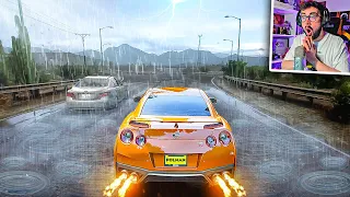 RUTA CON LLUVIA EXTREMA Y TRÁFICO REAL 😍 | Assetto Corsa