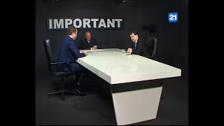 Vitalie Catană și Denis Roșca la emisiunea IMPORTANT