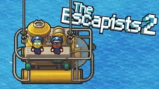 POLICE IMPERSONATORS STEAL SUBMARINE! - The Escapists 2 Gameplay