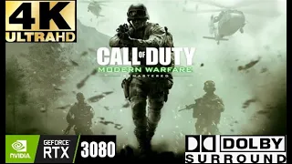 COD: MODERN WARFARE REMASTERED - PROLOGUE - 4K UHD 60FPS - walkthrough - no commentary - RTX 3080