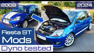 Ford Fiesta ST Mods - Dyno Tested - Stage 1, 2 Cams Remap Exhaust K&N Power & Torque & Cost Compared