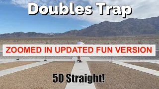 UPDATED ZOOM - Doubles Trapshooting Practice - 50 STRAIGHT! (Finally!)