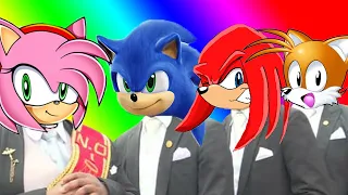 Knuckles the Echidna & Miles Tails Prower & Amy Rose & Sonic the Hedgehog Coffin Dance Song Cover