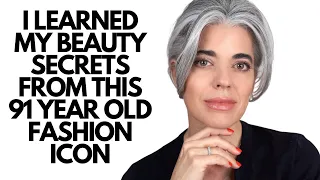 I Learned My Beauty Secrets From This 91 Year Old Fashion Icon | Nikol Johnson