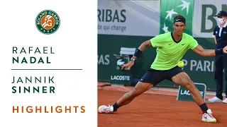 Rafael Nadal vs Jannik Sinner - Round 4 Highlights I Roland-Garros 2021