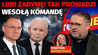 Kaczyński LUBI ZADYMĘ! Prowadzi WESOŁĄ komandę! Dr Oczkoś: Prezydent POWINIEN SIĘ USTABILIZOWAĆ