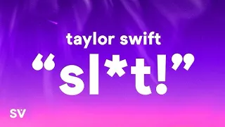 Taylor Swift - "Slut!" | 1 Hour Loop/Lyrics |