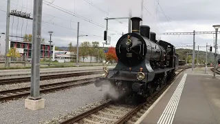 SBB Historic, OeBB, DSF; Impressionen Dampfloktreffen in Koblenz AG, 15.10.2022